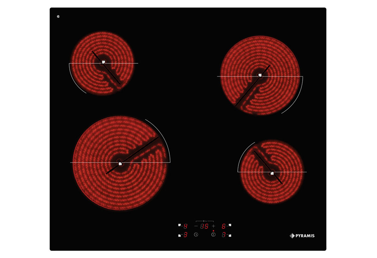 Εστία Κεραμική Pyramis PHC61410FMB (κωδ. 624899)